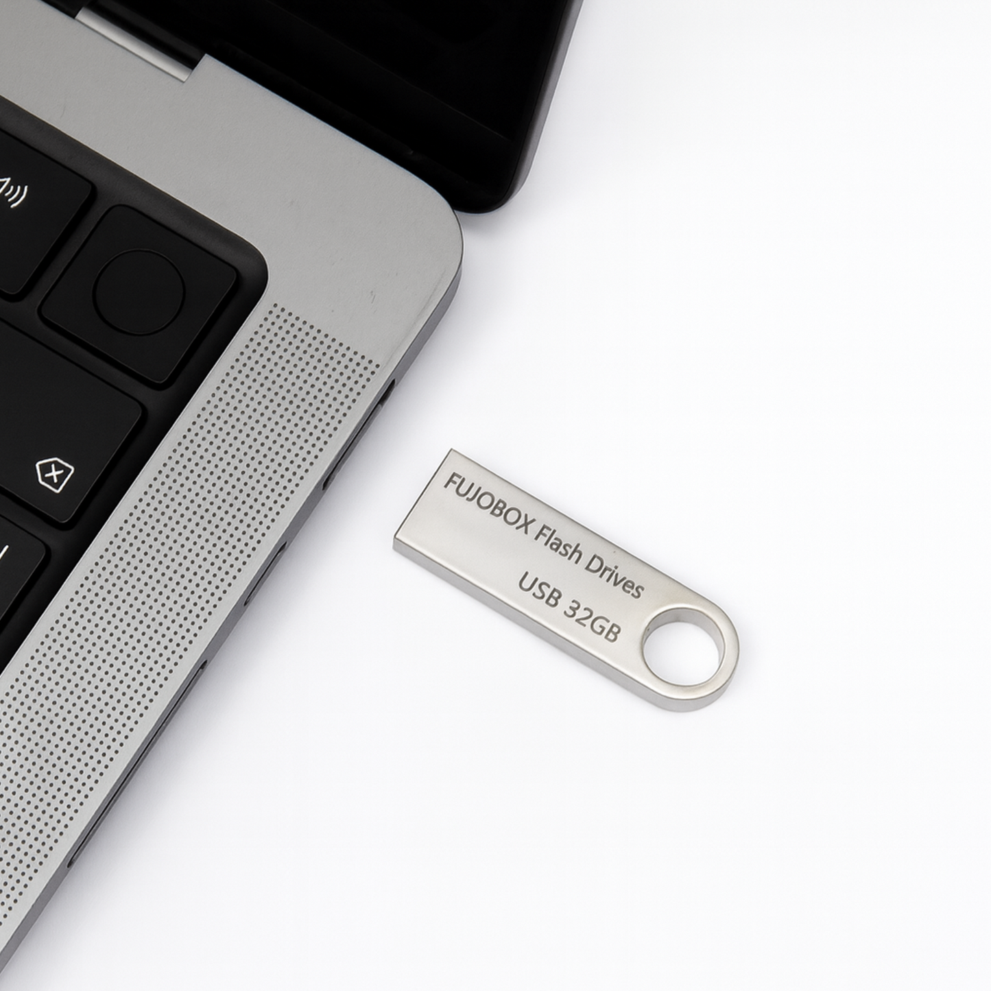 FUJOBOX Blank USB Flash Drives 32GB, USB 2.0, Write Speed 30 MB/s